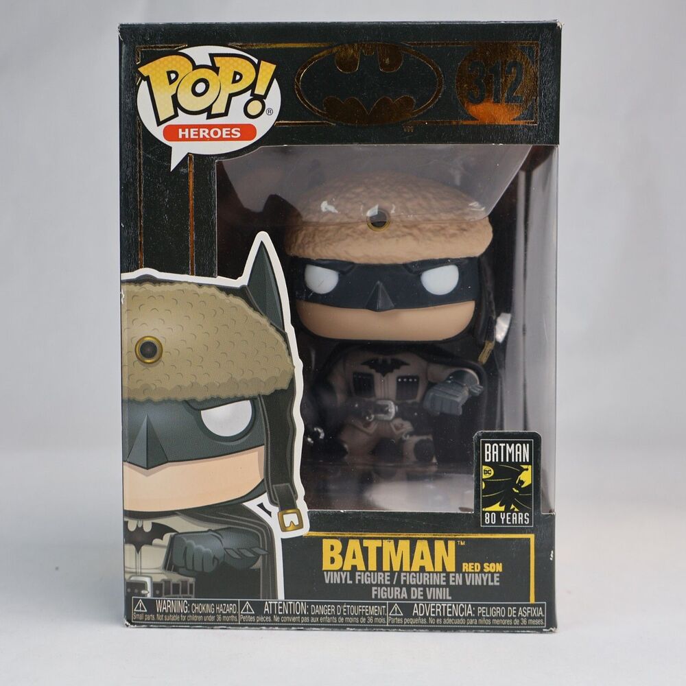 Funko Pop Batman Red Son #312 DC Universe Vinyl Figure Alternate Earth